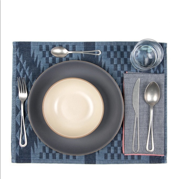 NWOT UBI-IND Mi Cocina Collection Denim Placemat - Picture 8 of 14
